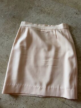 Escada Soft Blush Pencil Skirt